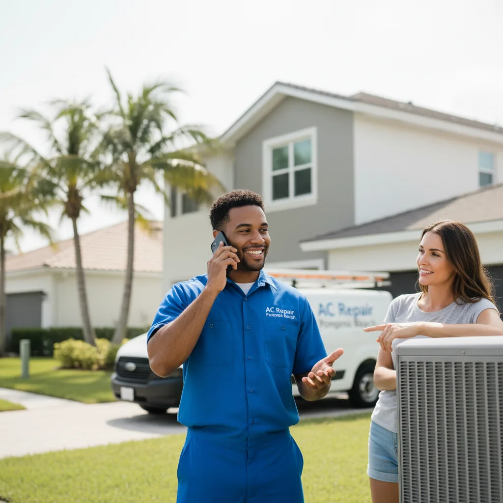 AC Repair Pompano Beach customer support in Cutler